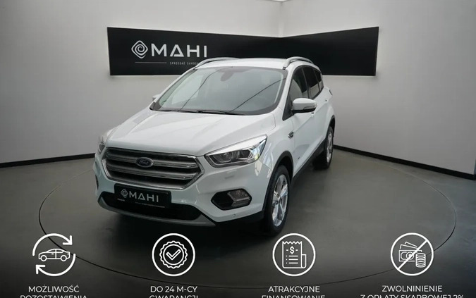 ford kuga małopolskie Ford Kuga cena 74999 przebieg: 92860, rok produkcji 2018 z Ryki